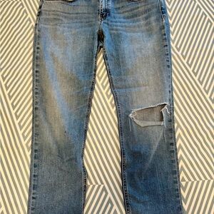 Rag & Bone "The Dre" Low-Rise Slim Boyfriend Jeans | Size 29